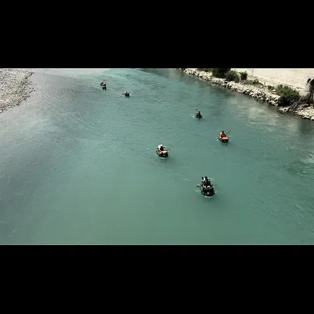 Rv Parking And Wild River Campsite Tepelene