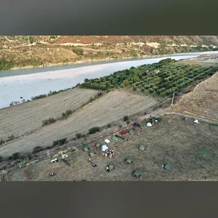 Rv Parking And Wild River Campsite Tepelene